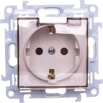 Elektrická zásuvka Elektrická Zásuvka Kontakt-simon bílá