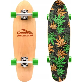 Skateboard Skateboard Meteor 22595 zelený