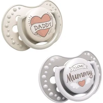dudlíky LOVI Dudlík silikonový dynamický I LOVE 3-6m 2ks