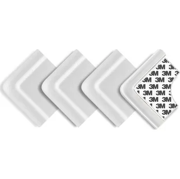 Dětsný nábytek Reer Ochrana rohů UNI soft pěna bílá 4ks