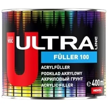 Barva ve spreji Novol ULTRA FULLER 100 - Grey Acrylic Foundation 400ml