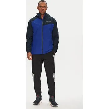 Pánská větrovka adidas Outdoorová bunda Terrex Multi 2L RAIN.RDY JD8353 Modrá Regular Fit L