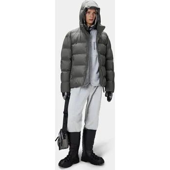 Rains Zimní bunda 15120 Šedá Regular Fit S