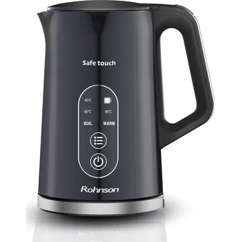 Rychlovarná konvice Rychlovarná konvice Rohnson R-7527 Safe Touch 2200 W 1,7 l černá