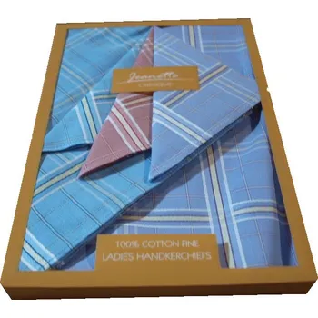 Látkový kapesník Mileta Bavlněné kapesníky 6ks dárkové