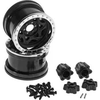 RC náhradní díl Axial Axial disk 2.2" Walker Evans černý chrom (2)