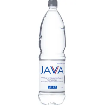 JAVA Alkalická nesycená minerální voda…
