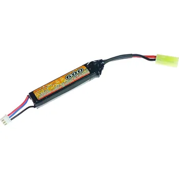 Baterie pro airsoftovou zbraň Akumulátor GG Li-Pol 7,4V, 600 mAh, 20C, VB Power