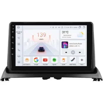 Autorádio HIZPO KXRNCLIO94 Autorádio 9“ Android 13 pre Renault Clio 2 Model: S9004 (4+32GB)