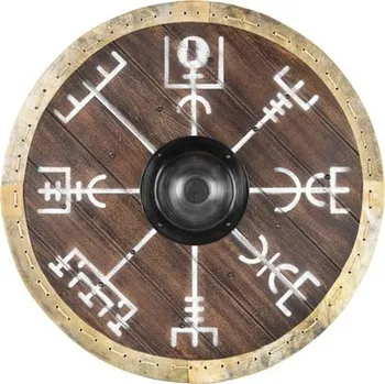 ochranný štít Vikingský štít, Vegvísir, 60cm