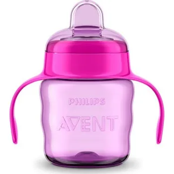 Philips AVENT Hrneček pro první doušky Classic 200 ml s držadly dívka