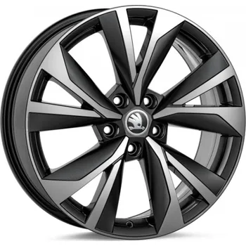 Disk Škoda ŠKODA AUTO ALU kolo CORVUS 7x18 5x112 ET45 Černá 57A071498M FL8