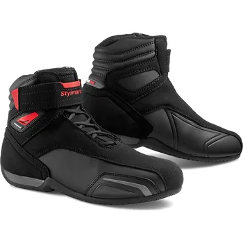 Moto obuv Stylmartin Vector černo-červené 45