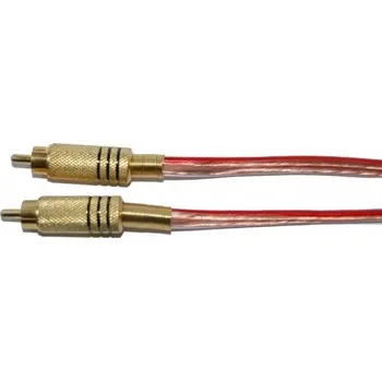 Audio kabel Reproduktorový kabel 2x2,5mm, RCA konektor/RCA konektor 1m