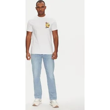 Guess T-Shirt M5GI58 KBW41 Bílá Regular Fit XXL
