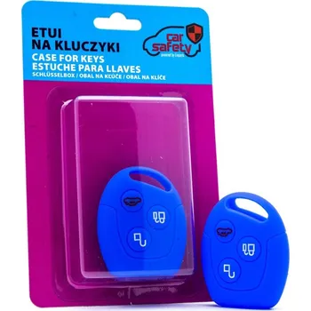 Autoklíč Silikonový obal na klíč Ford - modrý