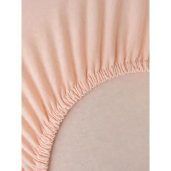 Prostěradlo Jersey prostěradlo Classic 90 x 200 cm – lososová
