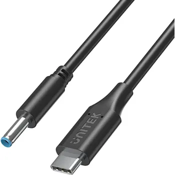 Adaptér k notebooku Napájecí kabel Unitek HP 65W USB-C - DC4,5 mm pro notebooky