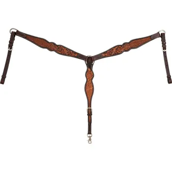 Poprsník Pool's Poprsník westernový Floral Pool's, tmavě hnědý