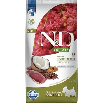 Krmivo pro psa N&D QUINOA Dog GF Skin & Coat, Duck & Coconut Adult Mini 7 kg