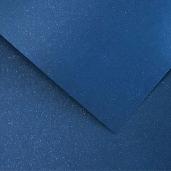 Papír Papír na vizitky A4 240g 202715 Mika tm.modrý