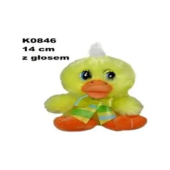 plyšák Kaczka z głosem 14cm