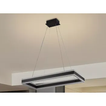 Nástěnné svítidlo LED svítidlo + dálkový ovladač 80W - J4324/B