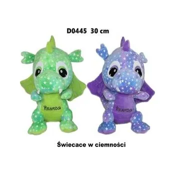 plyšák Smok "Kraków" świecący w ciemności 30cm MIX