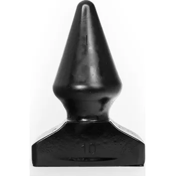 Anální kolík All Black AB81, černý anální kolík 20,5 x 9,2 cm