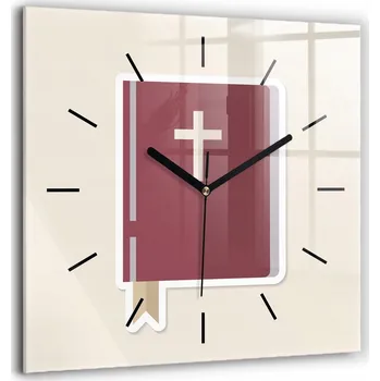 Hodiny Nástěnné hodiny SacroArte béžové 60 cm