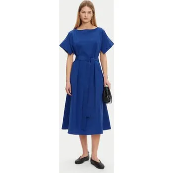 Dámské šaty Weekend Max Mara Každodenní šaty Finish 2515221032 Modrá Regular Fit 40
