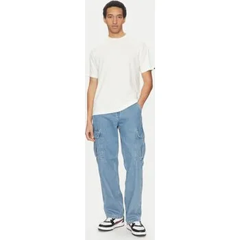 Pánská móda Vans T-Shirt Essential VN000HPZ Écru Loose Fit XXL