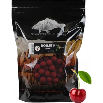 Boilies WRATISLAVIA BAITS boilies Natural Višeň 1kg 15mm
