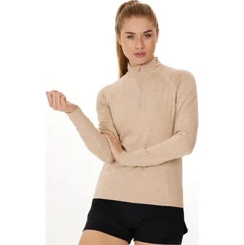 Dámské sportovní tričko Endurance Canna V2 W Melange Performance Endurance krémová 3090198