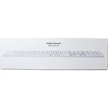 Klávesnice KLÁVESNICE S TURECKOU ROZLOŽENÍM APPLE MAGIC KEYBOARD S NUMERICKOU KLÁVESNICÍ BÍLÁ