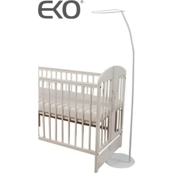 Dětsný nábytek EKO Držák na baldachýn samostatně stojící kovový White 1,6m