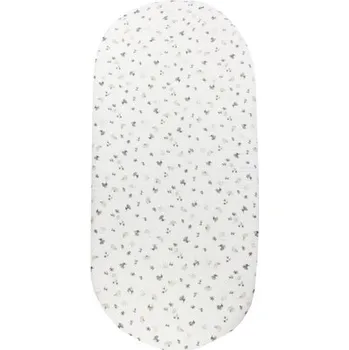 Prostěradlo enie baby Mušelínové prostěradlo do kočárku Nelsi šedé