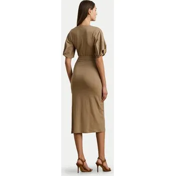 Dámské šaty LAUREN RALPH LAUREN Každodenní šaty 250964070002 Béžová Slim Fit L