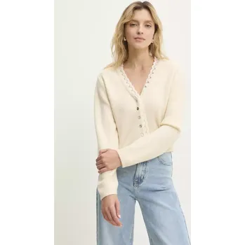 Dámský svetr Kardigan Answear.LAB dámský, béžová barva 8811.FKK 01X, vel. S/M