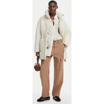 Pánské oblečení Desigual Zimní bunda Aarhus 24WWEWAC Écru Regular Fit M