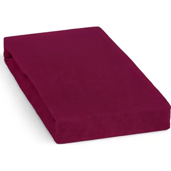 Prostěradlo Froté prostěradlo na vysokou matraci (až 30cm), 180x200cm, na dvoulůžko, fuchsiové