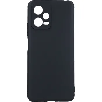 Pouzdro na mobilní telefon Kryt Xiaomi Redmi Note 12 5G MATT černý (obal neboli pouzdro na Xiaomi Redmi Note 12 5G)