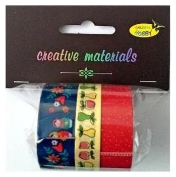 Taśmy samoprzylepne 12-18mm 3szt