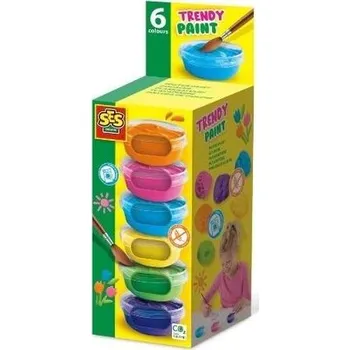 Set školních potřeb Farby plakatowe 6 kolorów