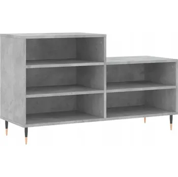 Botník Botník Zakito Home 102 x 60 x 36 cm, odstíny šedé