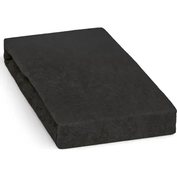 Prostěradlo Froté prostěradlo 90x200cm, antracitové