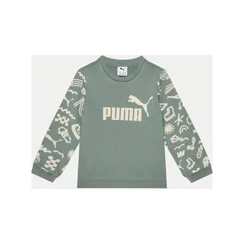 Puma Tepláková souprava Minicats Sandy Adventures 686284 Zelená Regular Fit 80