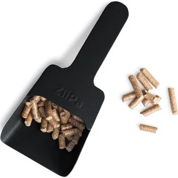 Tuhé palivo Lopatka na pelety Melfa – černá Ziipa