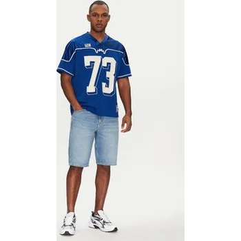 Pánské oblečení Puma T-Shirt Dress Code Football 630254 Modrá Relaxed Fit M