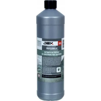 JAX PROFESSIONAL 33 Čistič odpadů a potrubí 1l